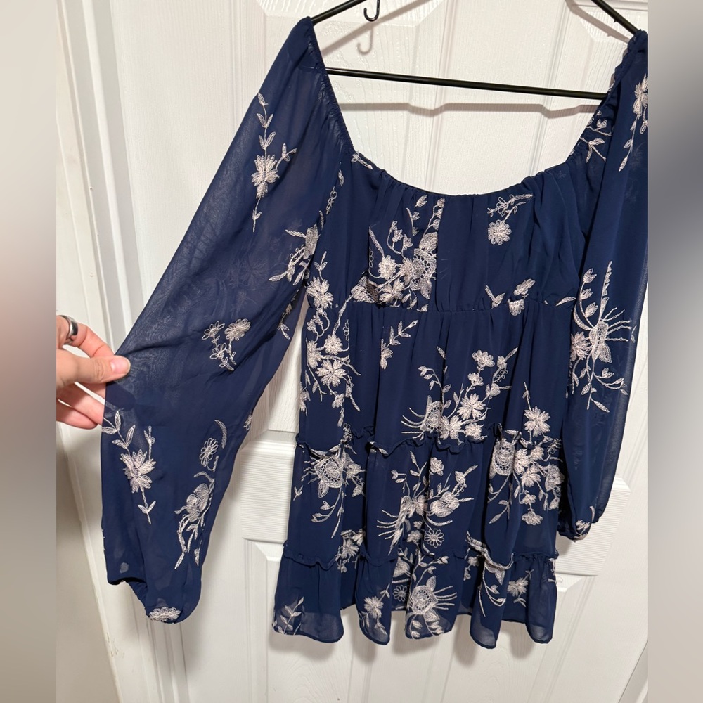 Altar’d state floral mini dress